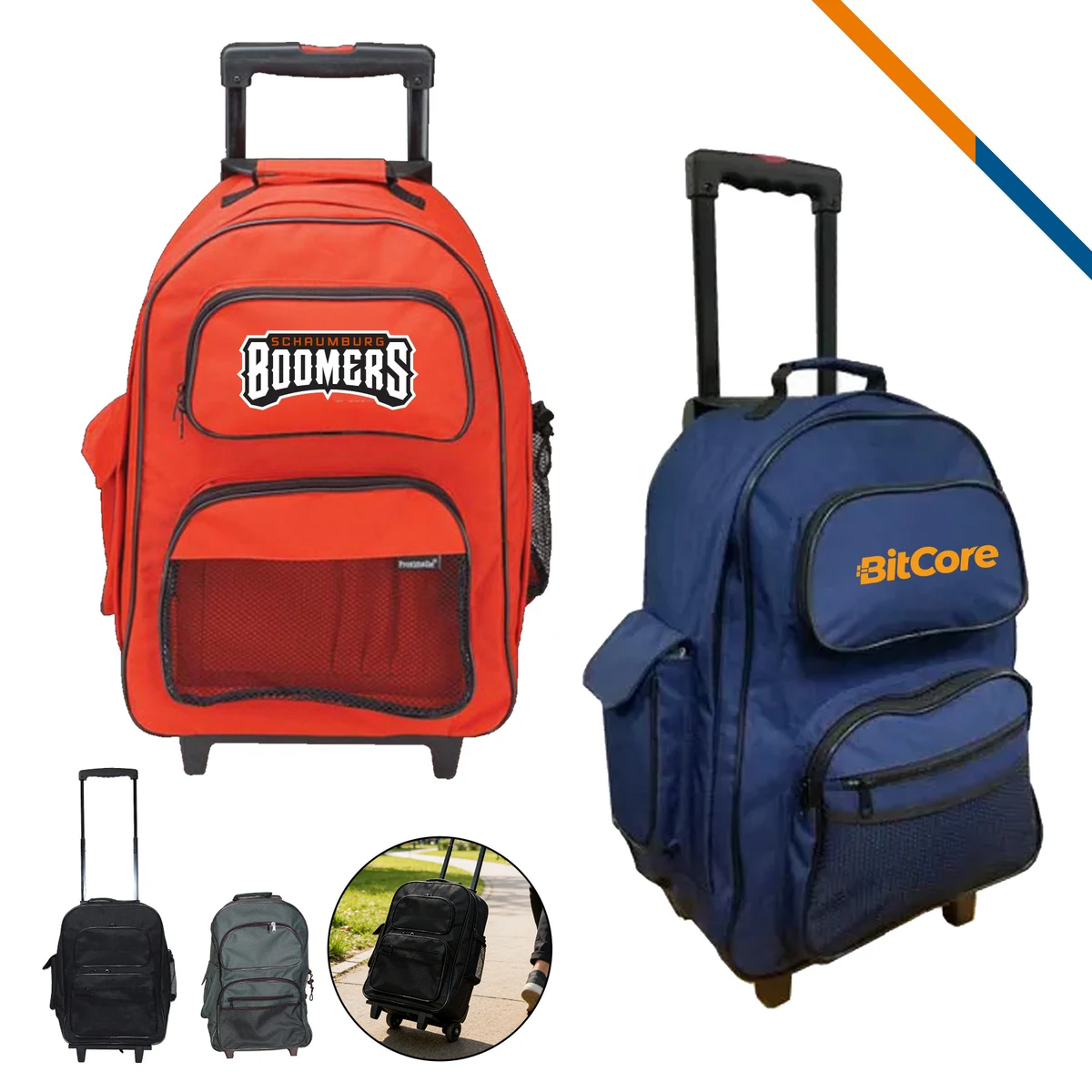 LugRoll Rolling Backpack 1