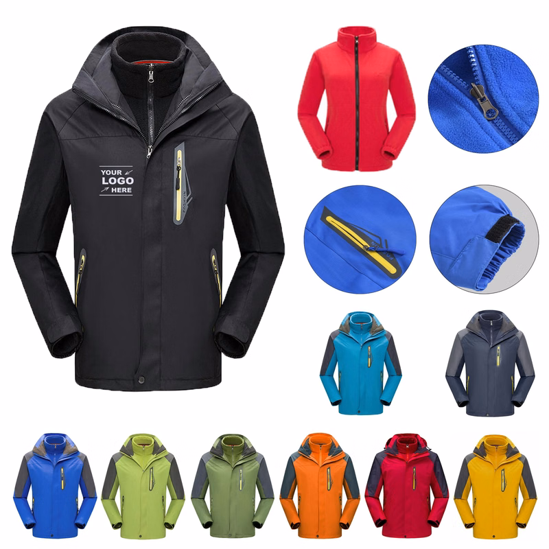 3 in 1 Windbreaker Hooded Jacket