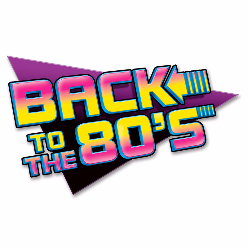 Back To The 80's Sign