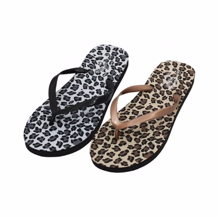 Women's EVA Flip Flops - Sizes 6-11 2 Animal Prints