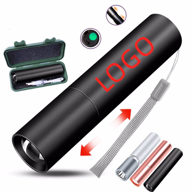 Pocket 8 LED Aluminum Flashlight