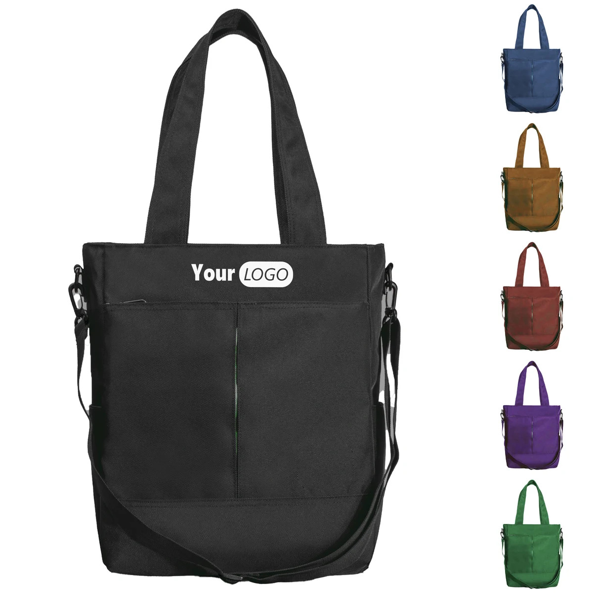 Canvas Stylish Multi-Purpose Tote Bag, custom tote bag with logo imprint 1
