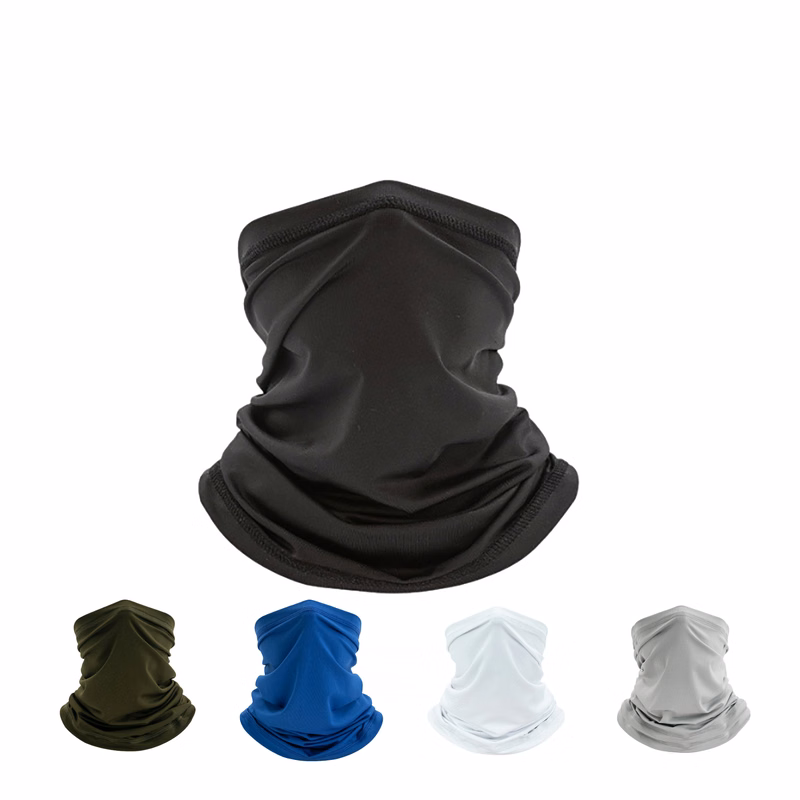 MOQ100 Ice Silk Windproof Face Mask