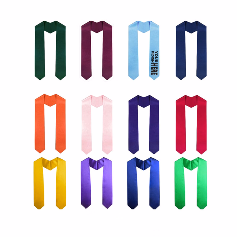 Satin Graduation Honor Stole For Academic Ceremony