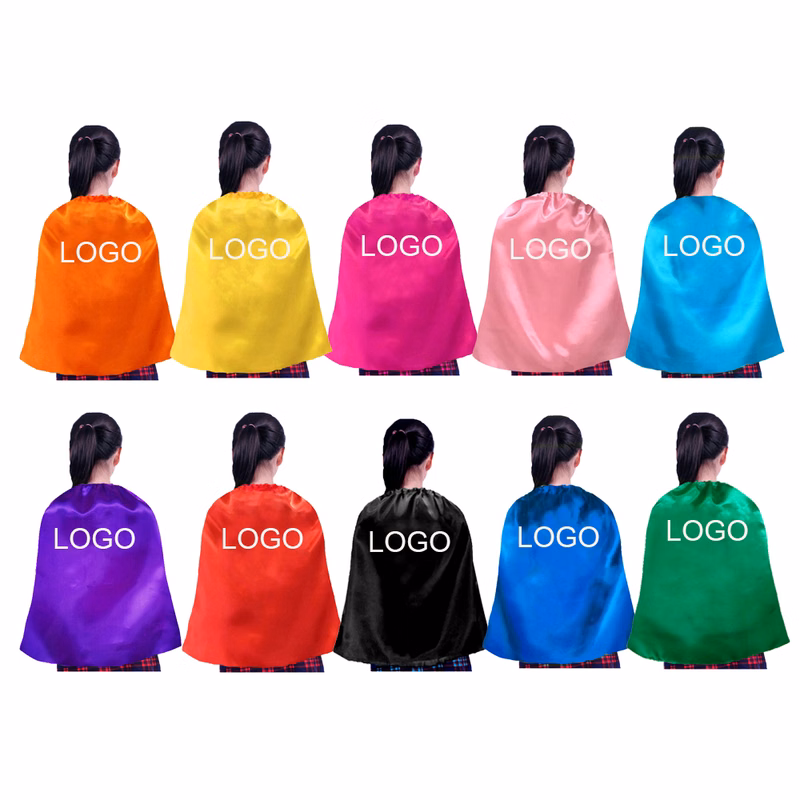 Kids Superheros Cape Youth Satin Cape