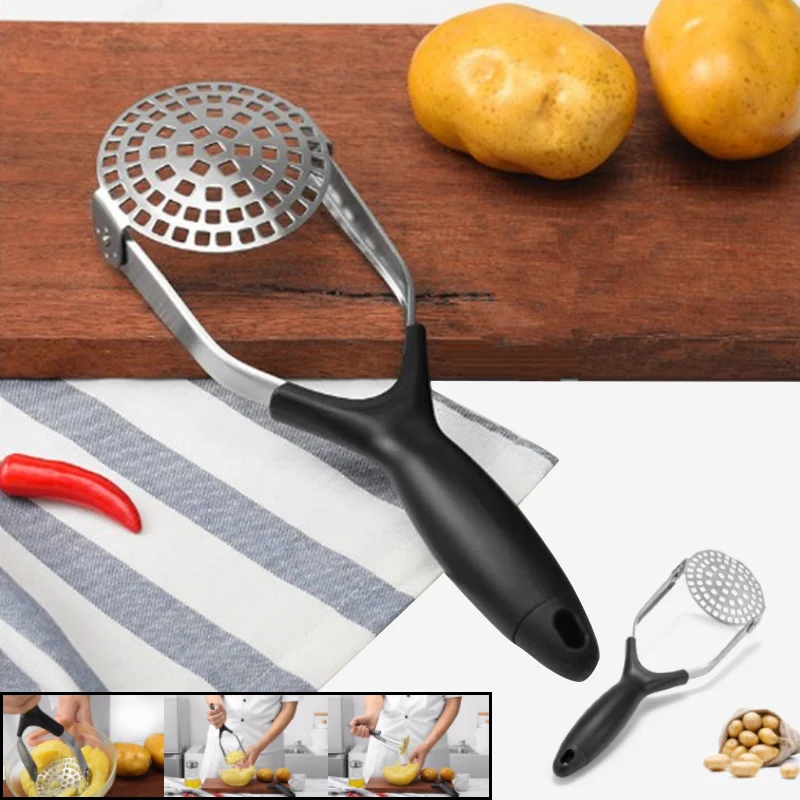 Foldable Metal Potato Masher 1