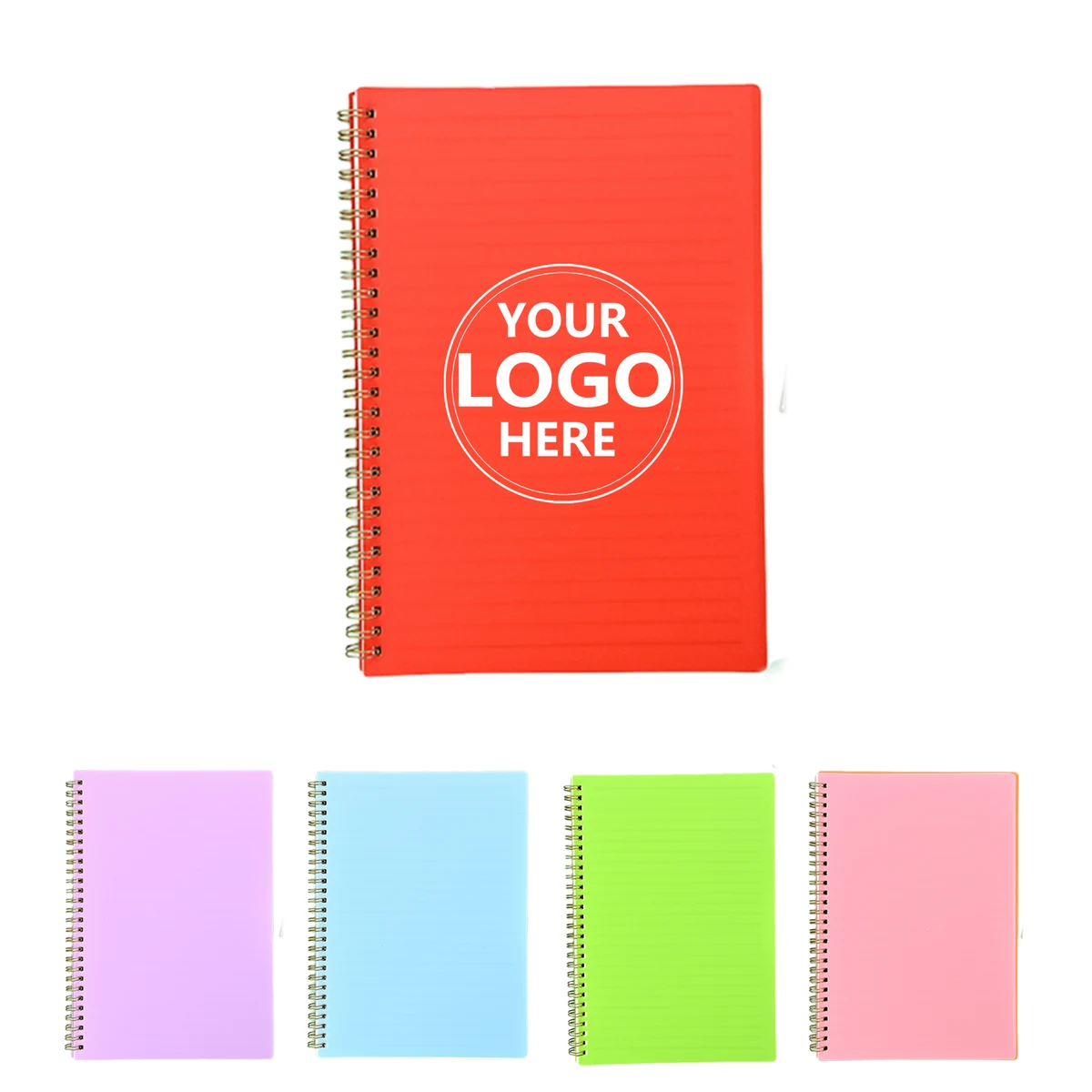 Water-Resistant A5 Journal with Plastic Cover 1