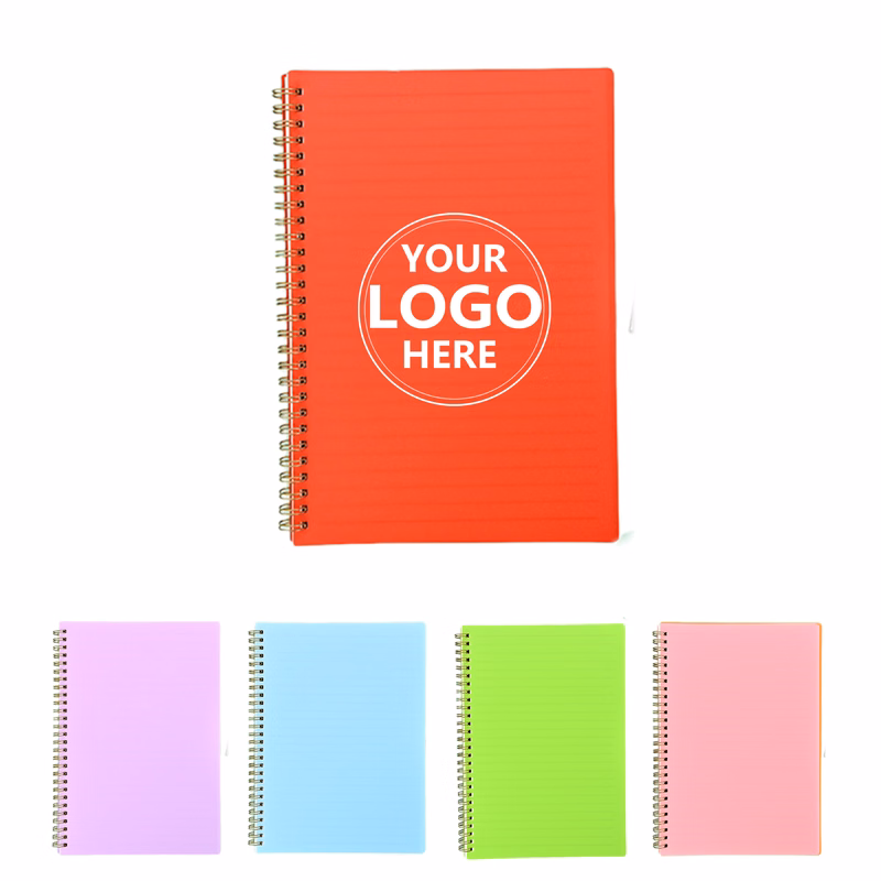 Water-Resistant A5 Journal with Plastic Cover
