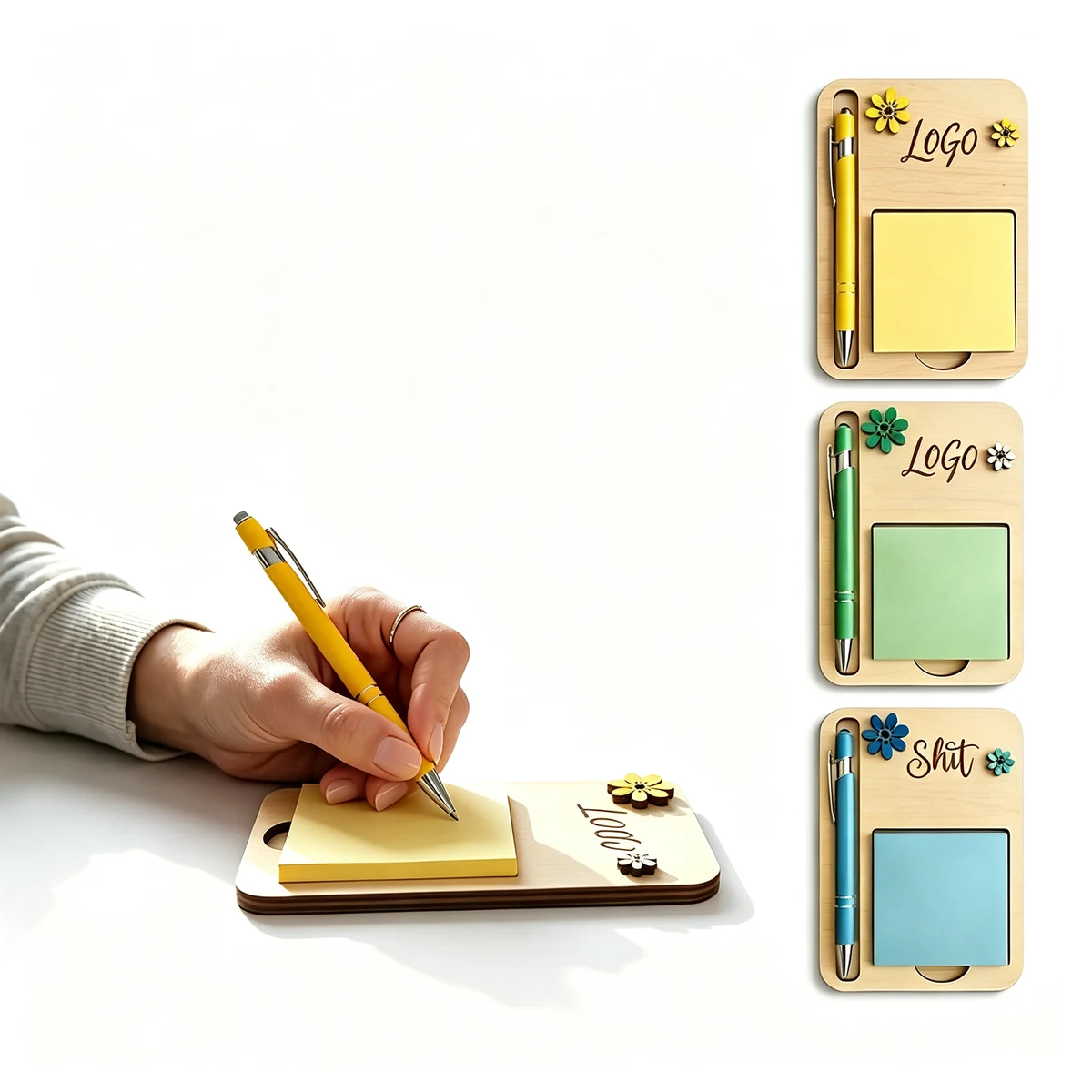 Wooden Note Clip Gift Set 1