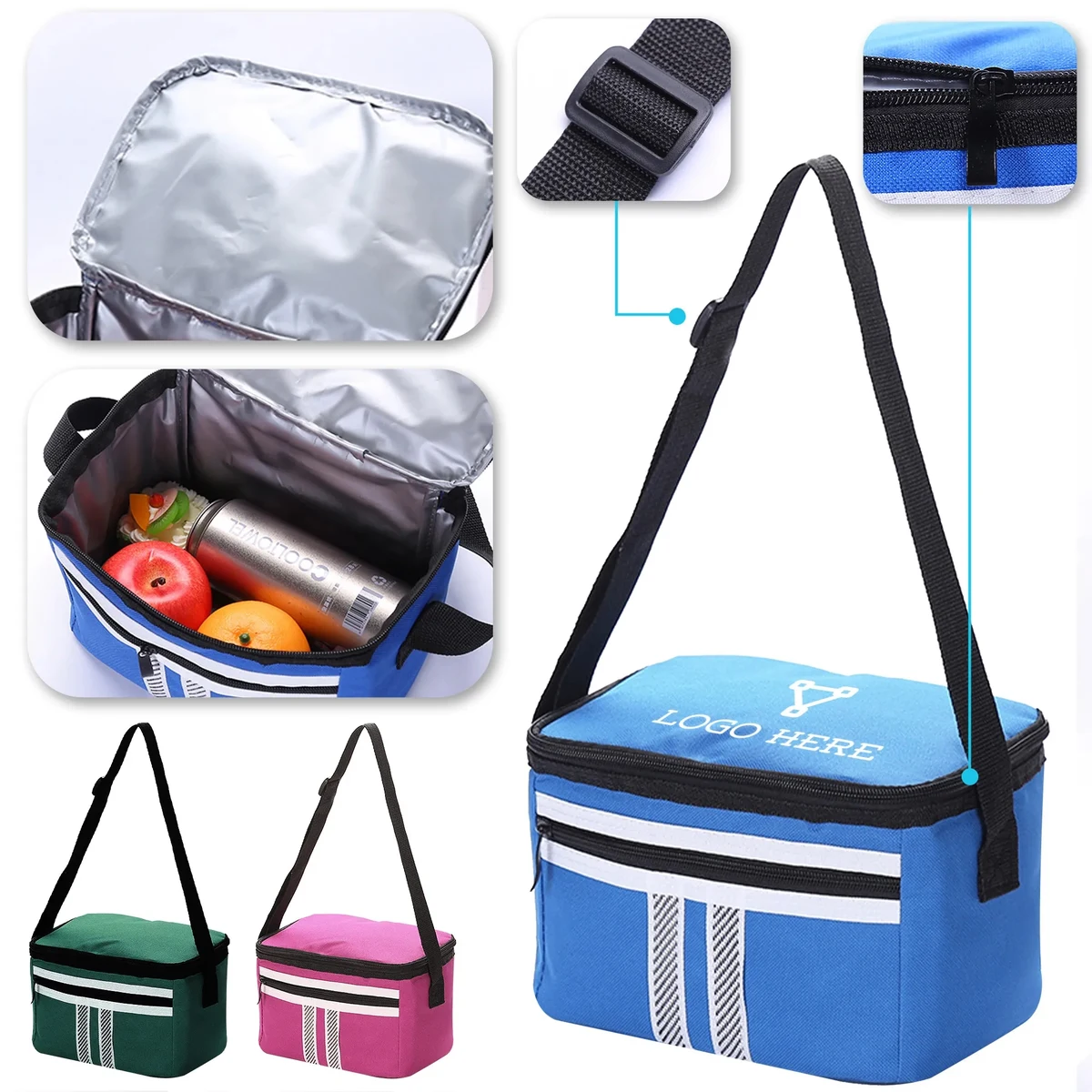Lunch Bento Box Cooler Tote 1