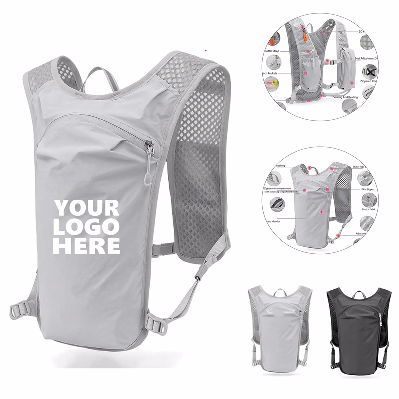 Breathable Vest-Style Backpack for Outdoor Sports