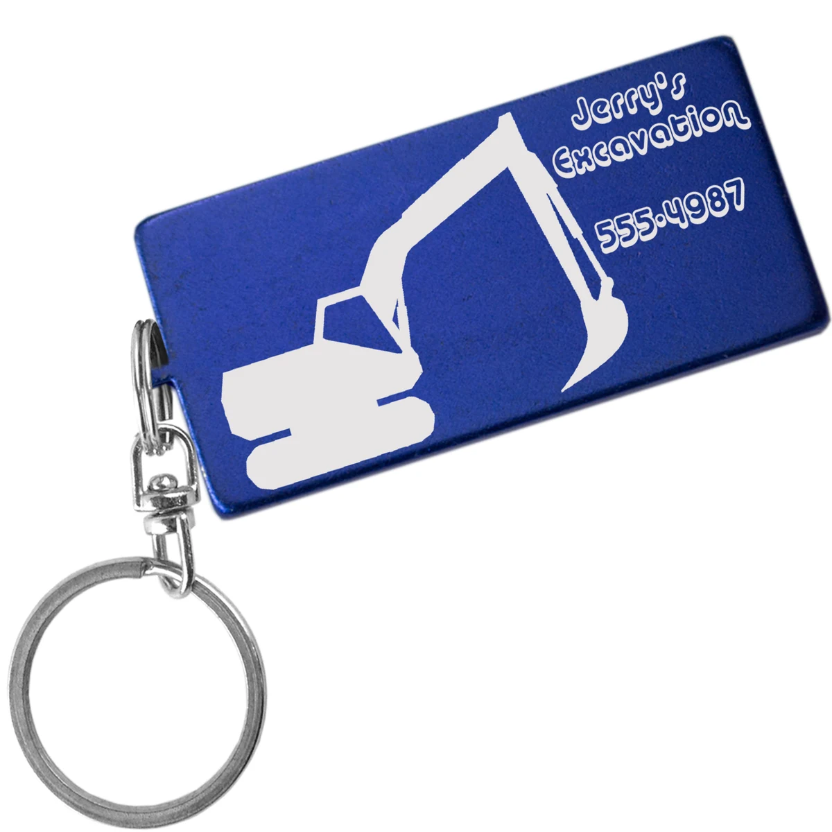 Rectangle Key Chain 1
