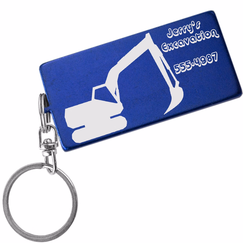 Rectangle Key Chain