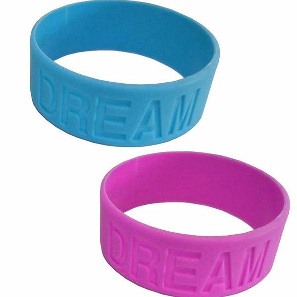 Debossed Silicone Bracelet