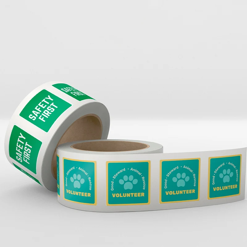 Rounded Corner Roll Labels 3x3 1