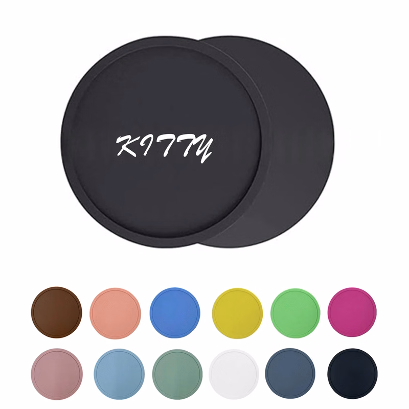 Circular Silicone Non-Slip Heat-Insulating Tea Coaster