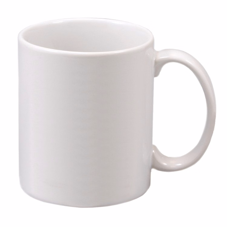 11 oz. White Custom Dye Sublimated Ceramic Mug