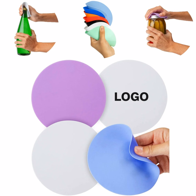 Silicone Assisted Bottle Opener Coaster Anti Scald Pad