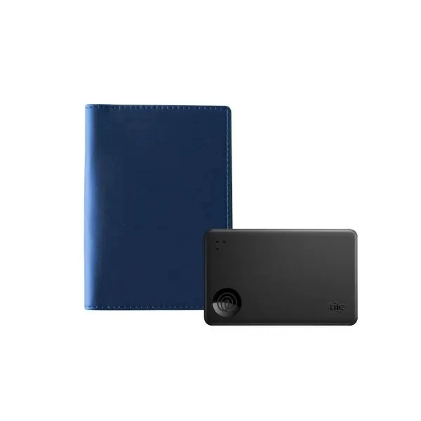 New Tile Slim with Vegan Leather Passport Wallet 1