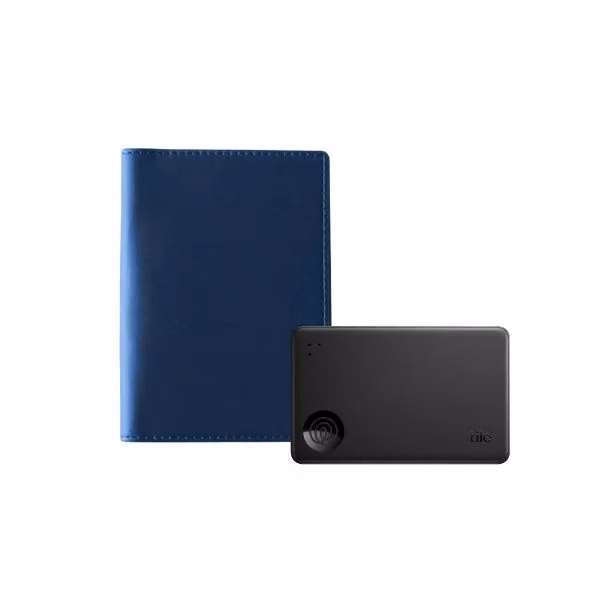 New Tile Slim with Vegan Leather Passport Wallet