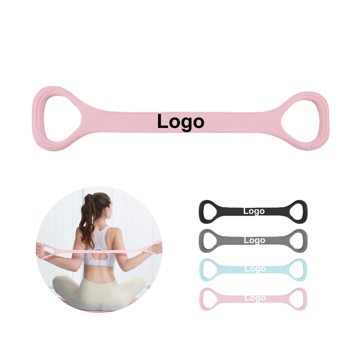Figure 8 Yoga Elastic Exercise Band 1