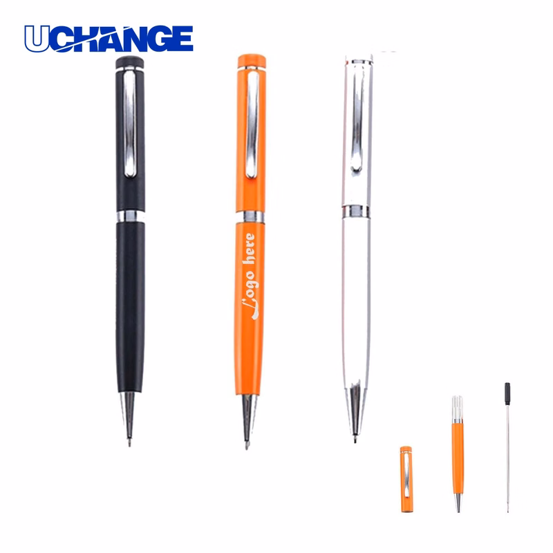 Metallic Retractable Ballpoint Pen for Professionals