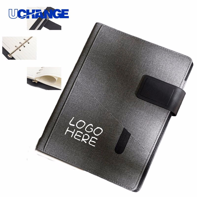 PU Leather Padfolio Organizer for Documents