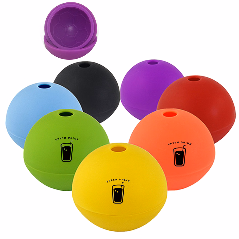 MOQ 50 Silicone Ice Hockey Puck Mold for Ice Cubes