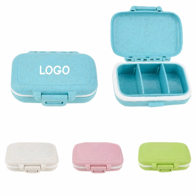 Portable Pill Container Custom Logo Easy Open