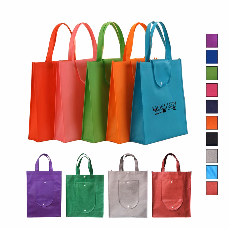 Colorful Foldable Non-Woven Tote Bag