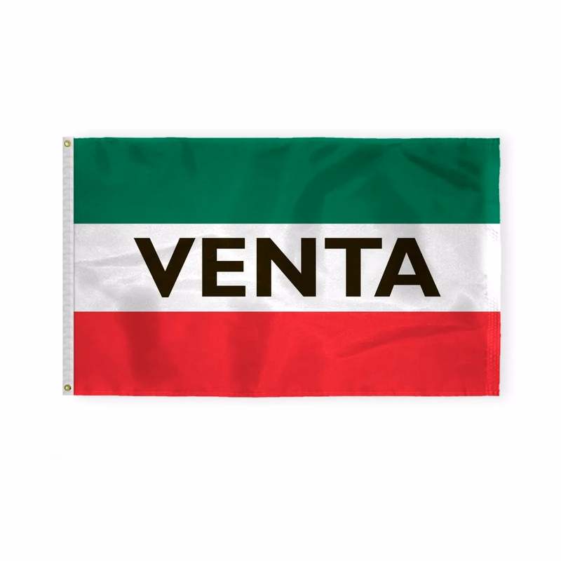 Spanish Other Color Stripes Horizontal Message Flags