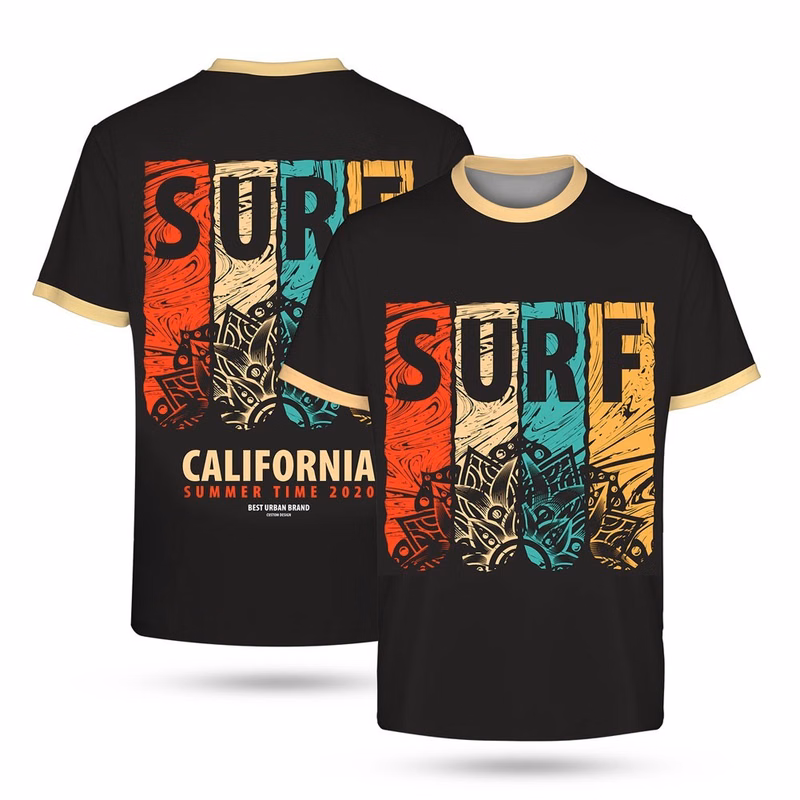 Men's Sublimated Short Sleeve T-Shirt (180G/M2)