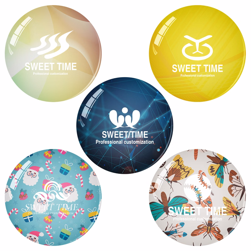Round Fridge Magnets