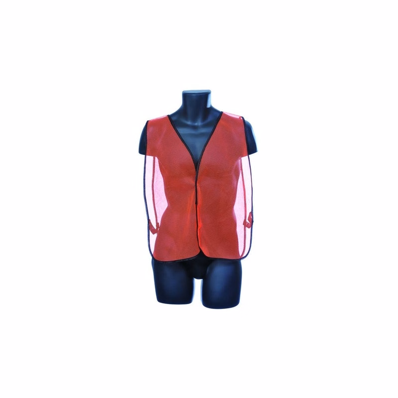 Mesh Safety Vests - Orange One Size