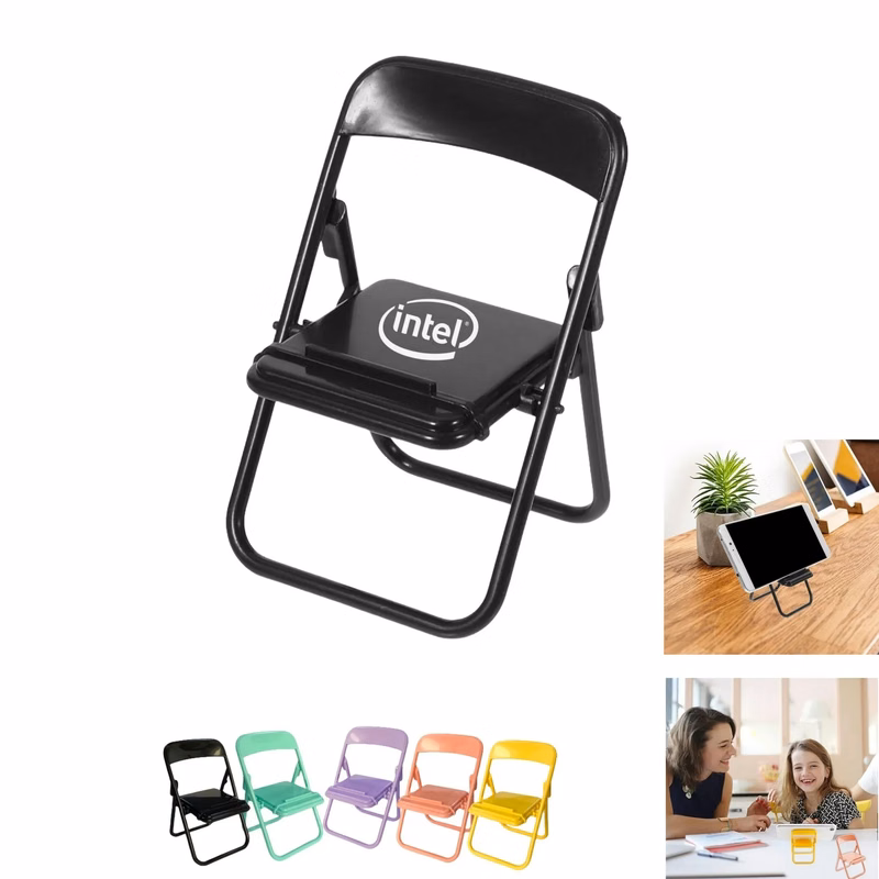 Foldable Chair Shape Phone Holder Stand
