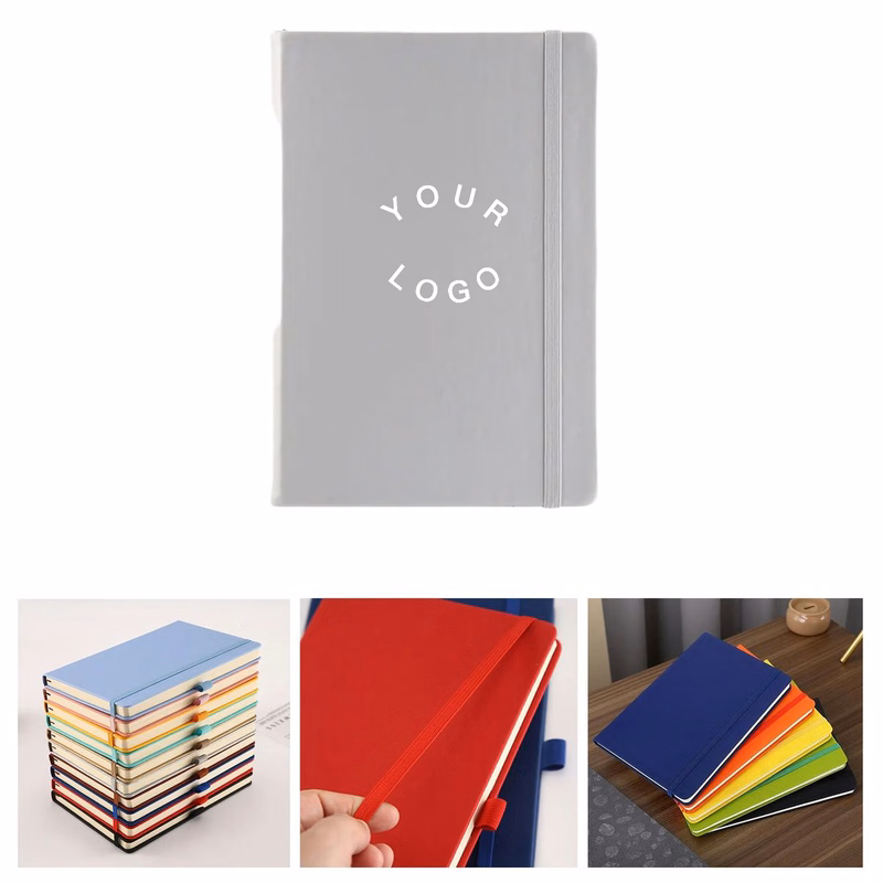 A5 Writing Notebook With Elastic Strap Closure