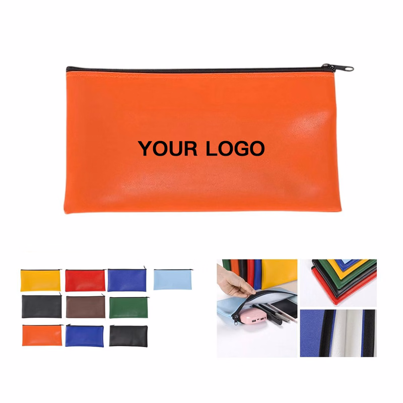 Durable Zippered Money Pouch for Office Use