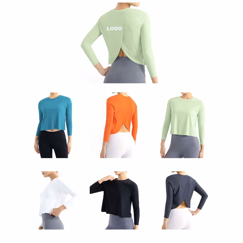 Long Sleeve Cropped Top