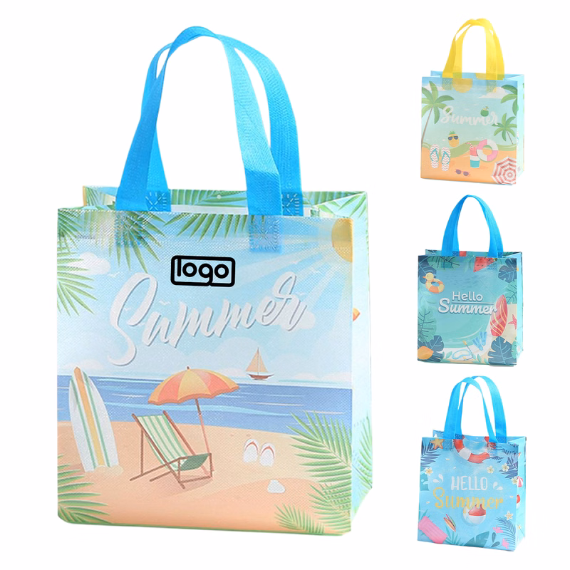 Non-Woven Beach Printed Shopping Handbag