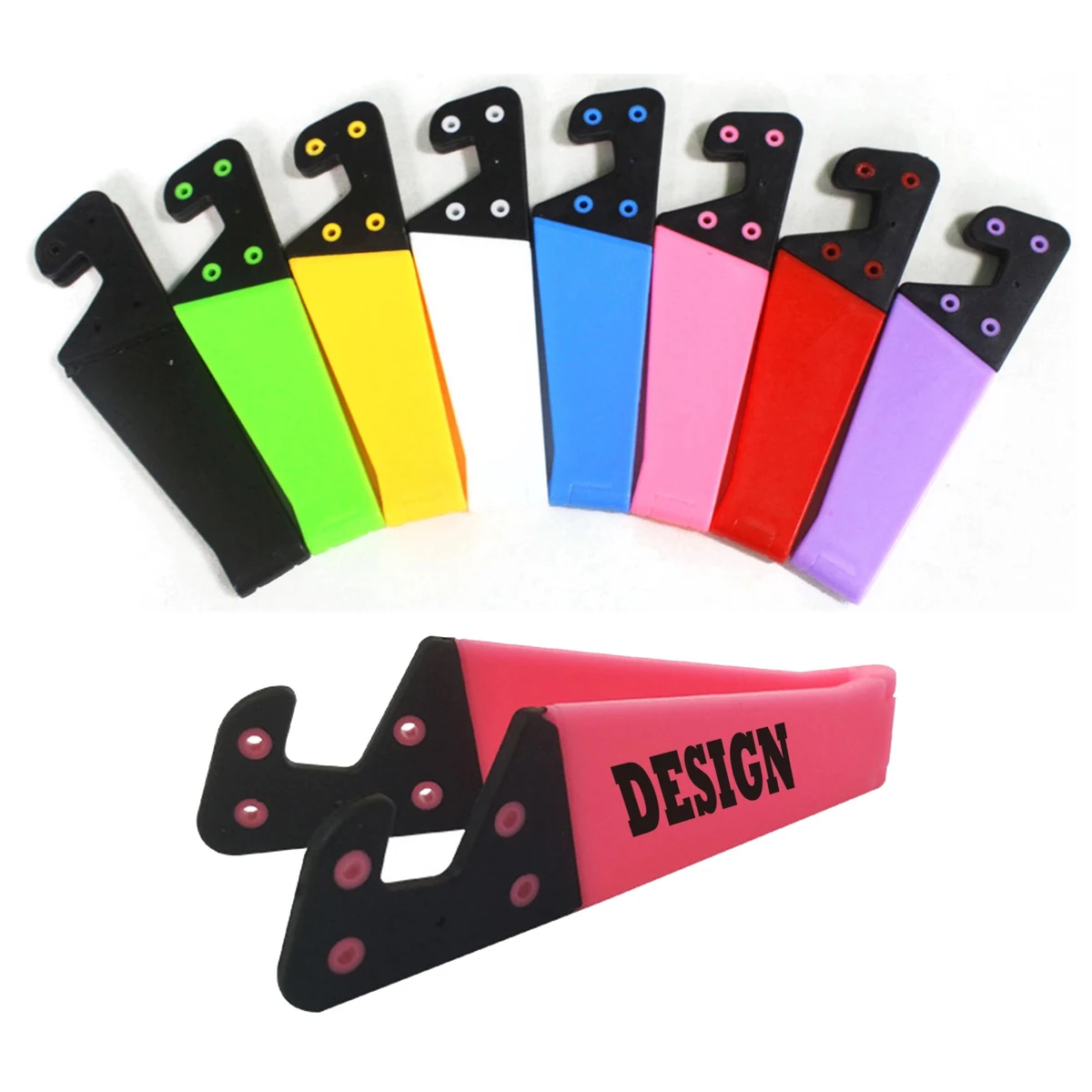 V Shaped Mobile Phone Desk Mount Holder 1