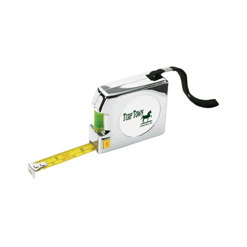 Shorewood 12 ft. Chrome Tape Measure & Level 1