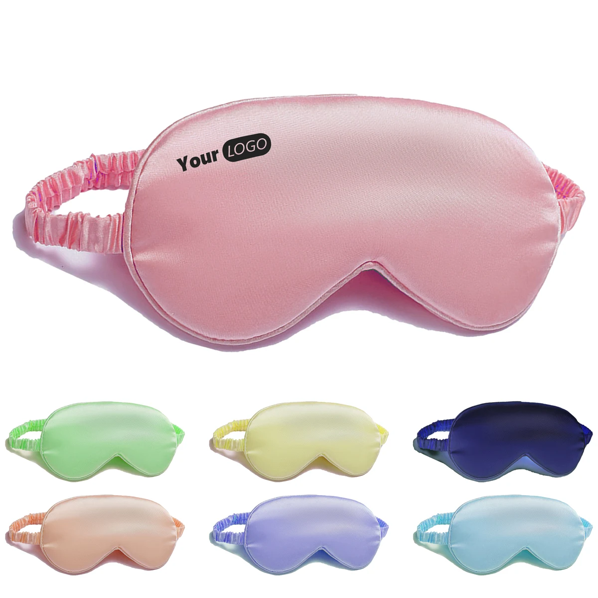 Silk Satin Sleep Mask For Enhanced Sleep And Skin Care 1