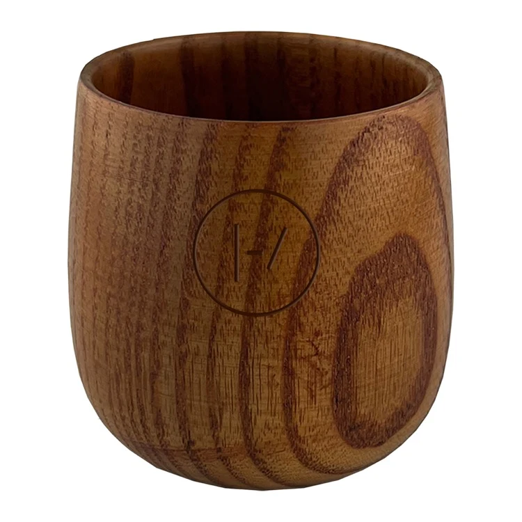 Large Wooden Coffee Cup 1