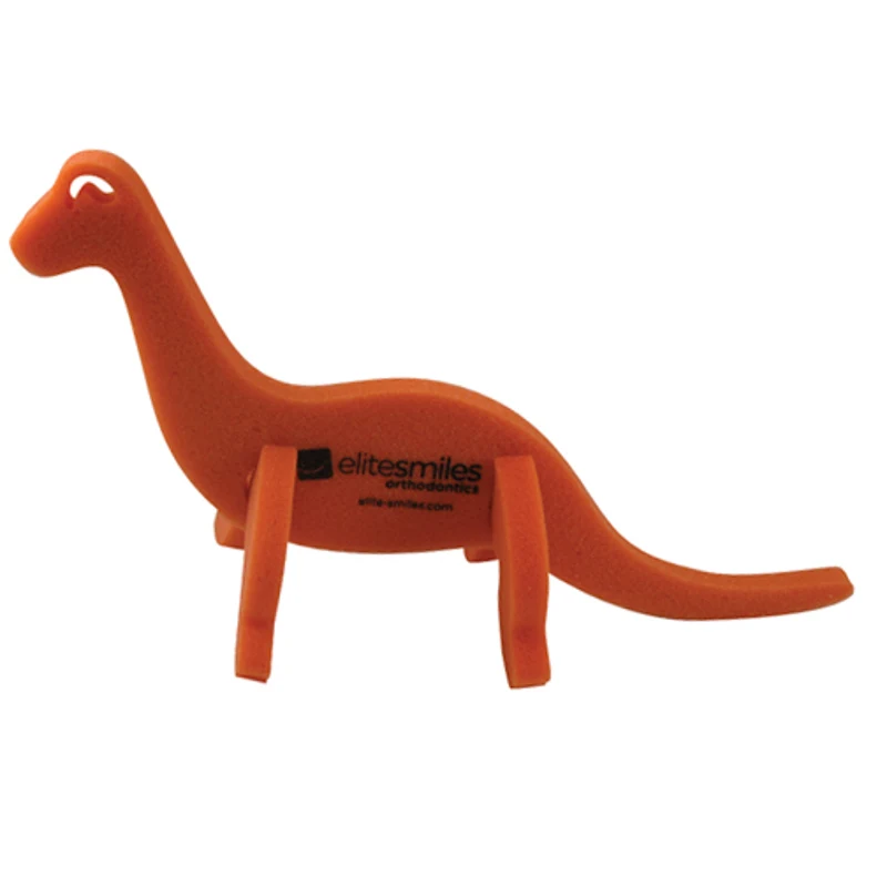 Dinosaur on a leash 1