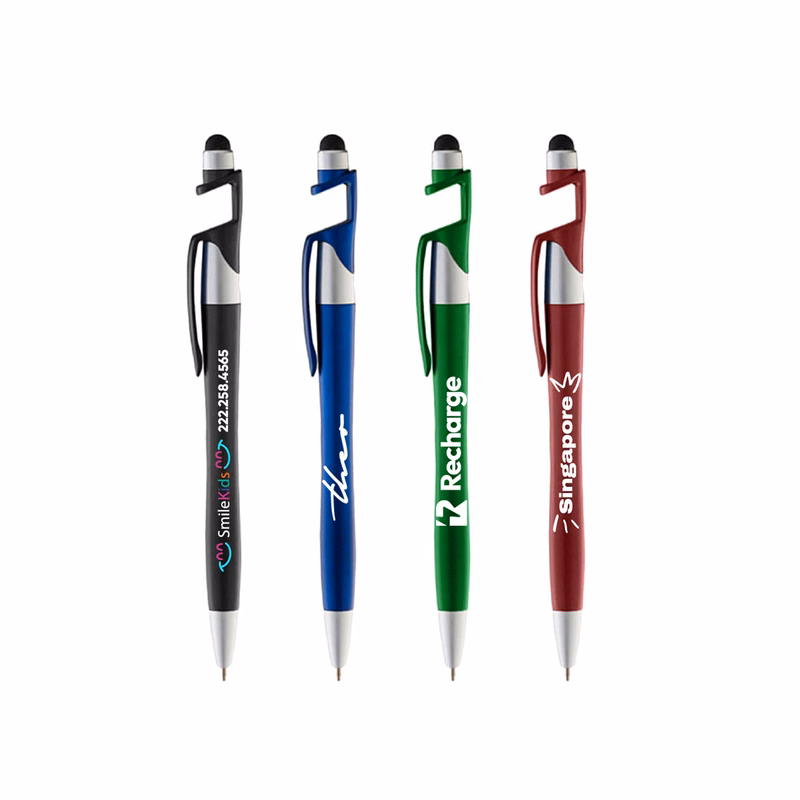 Cell Phone Holder Stylus Twist Pen