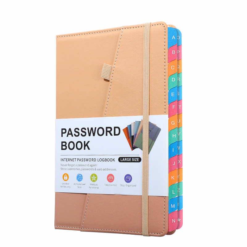 Address and Password Keeper Book with Alphabetical Tabs