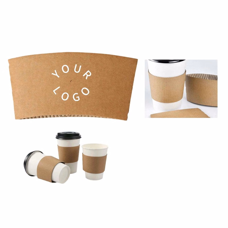 Corrugated Paper Coffee Sleeves with Insulation