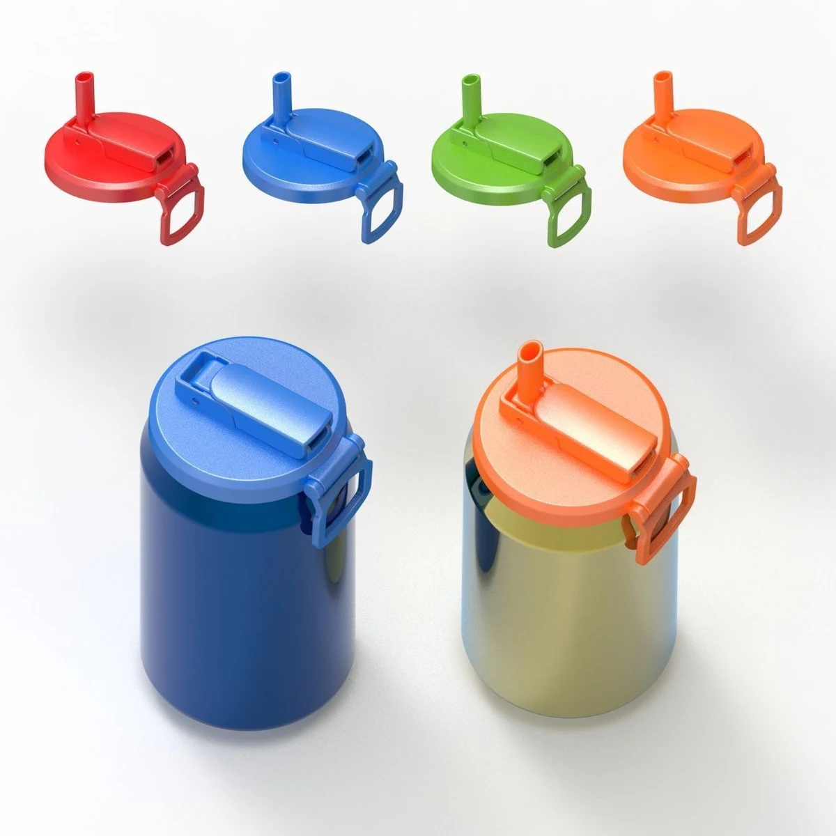 Can Lid with Straw, custom kitchen gadget with logo imprint 1
