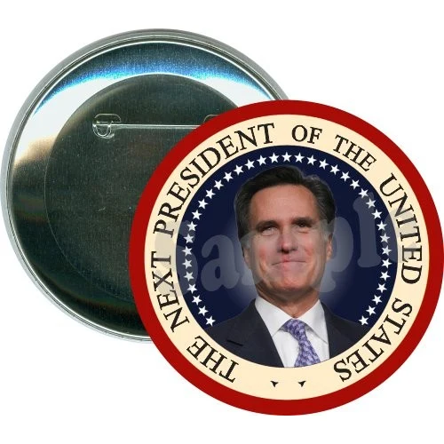 Romney, The Next President, Political Button 1