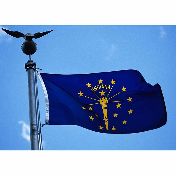 Indiana State Flag - 3' x 5' - Polyester